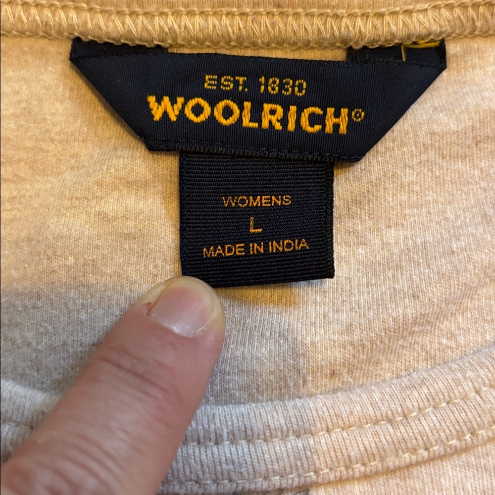 Bundle of three Woolrich Women's long sleeve Tops - Picture 2 of 9